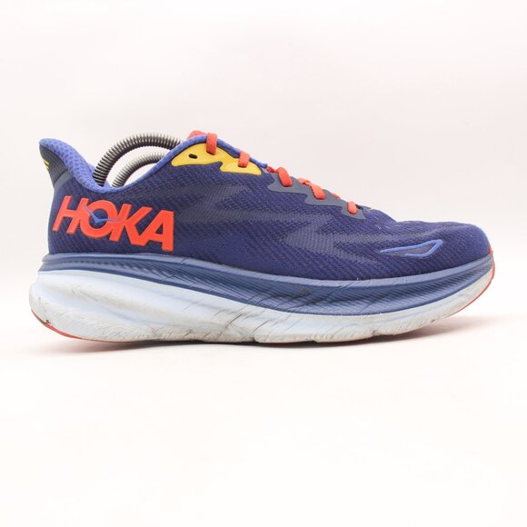 Hoka One One Clifton 9 Men\'s Size 9 D Running Shoes Blue 1127895 BBDGB main image 10